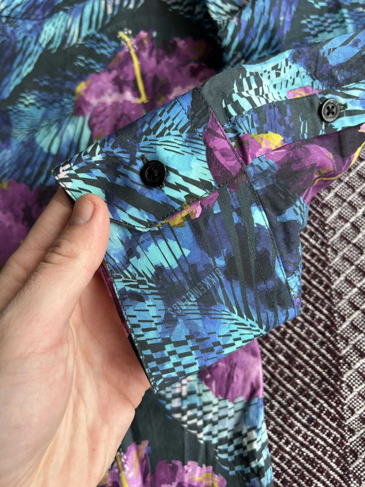 Dirk Bikkembergs Dirk Bikkembergs Floral Pattern Shirt Multicoloured Size L Size US L / EU 52-54 / 3 - 5 Thumbnail