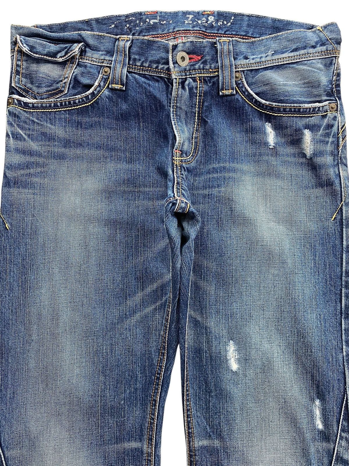 Edwin Edwin Faded Blue Wash Style Flare Jeans Size US 32 / EU 48 - 2 Thumbnail