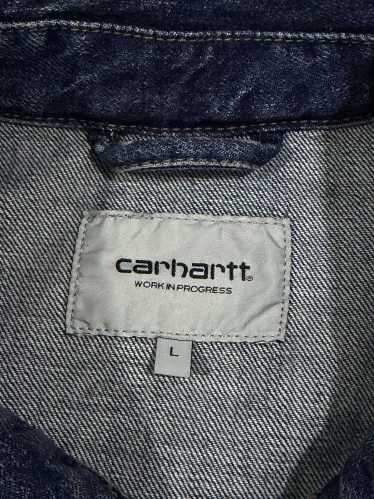 Carhartt Carhartt jacket denim Size US L / EU 52-54 / 3 - 3 Thumbnail
