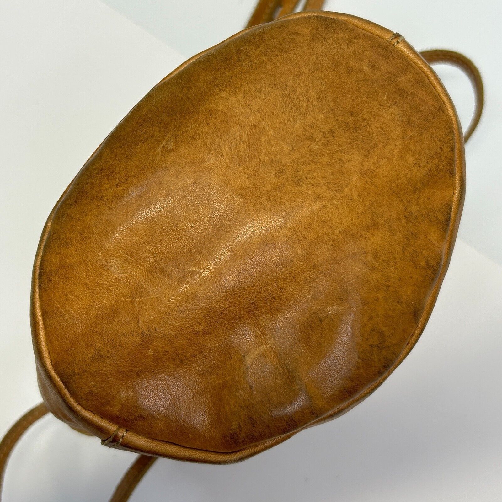 Madewell Madewell The Florence Leather Drawstring Bucket Bag Small Size ONE SIZE - 4 Thumbnail
