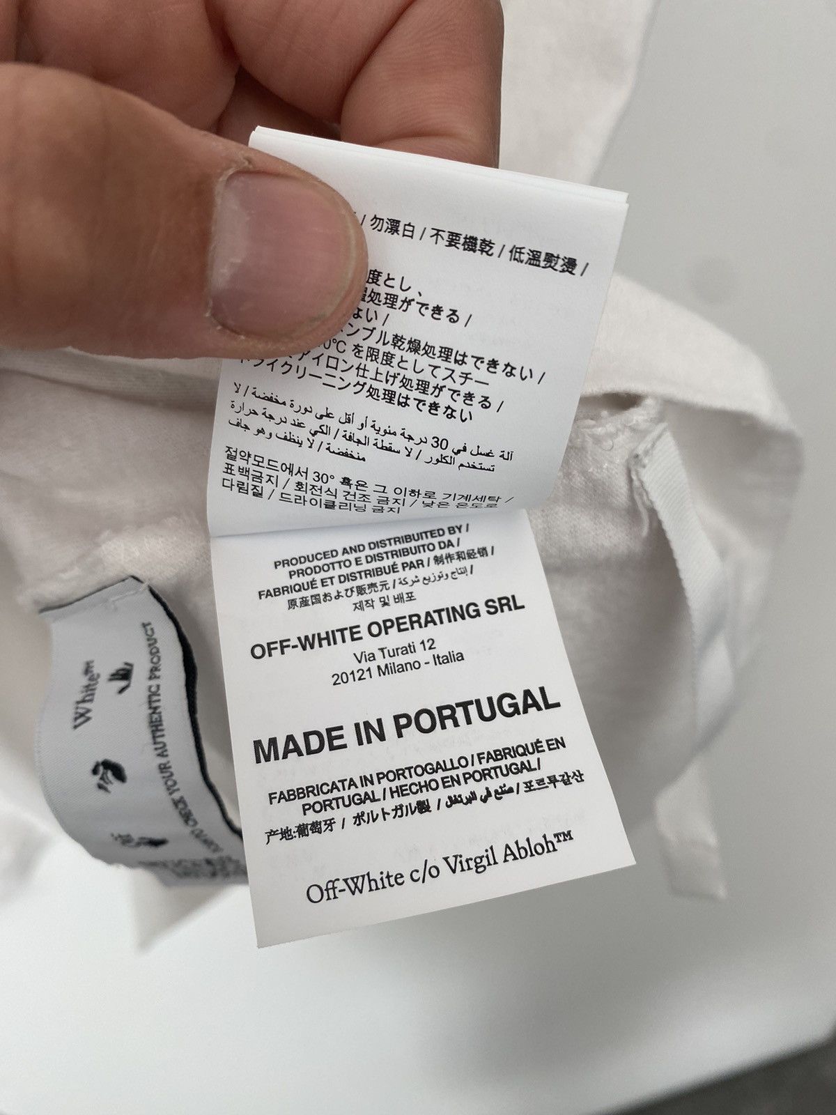 Off-White T-shirt jumbo Size US XL / EU 56 / 4 - 7 Thumbnail