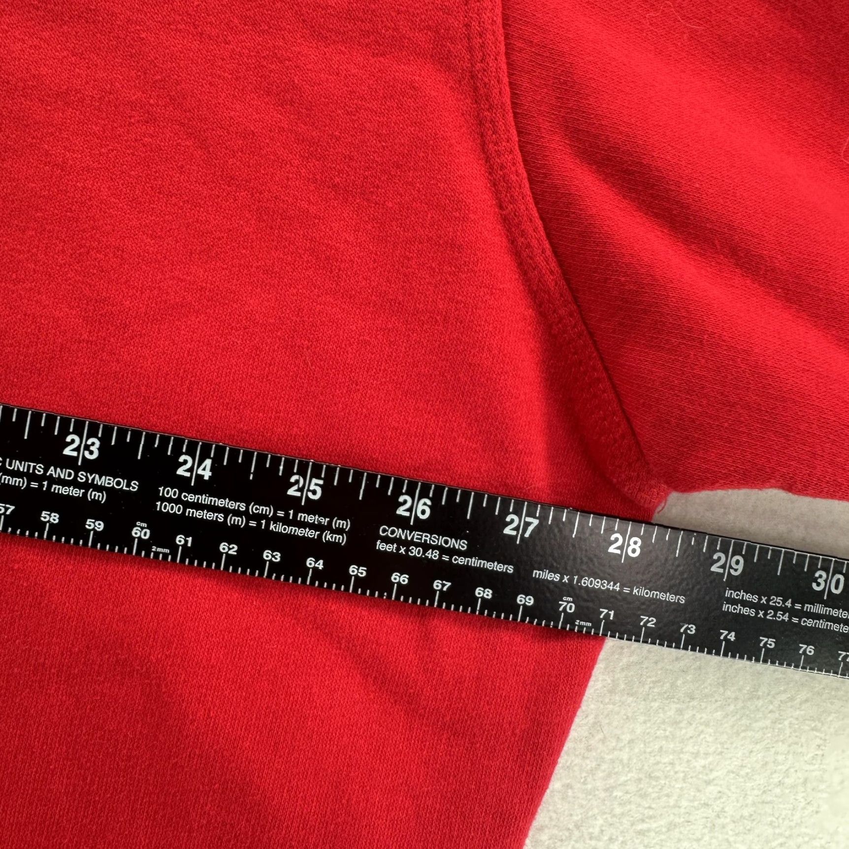 Champion Champion Sweatshirt Mens XL Red Fleece Crewneck Pullover Embroidered Logo Top All Seasons Size US XL / EU 56 / 4 - 7 Thumbnail
