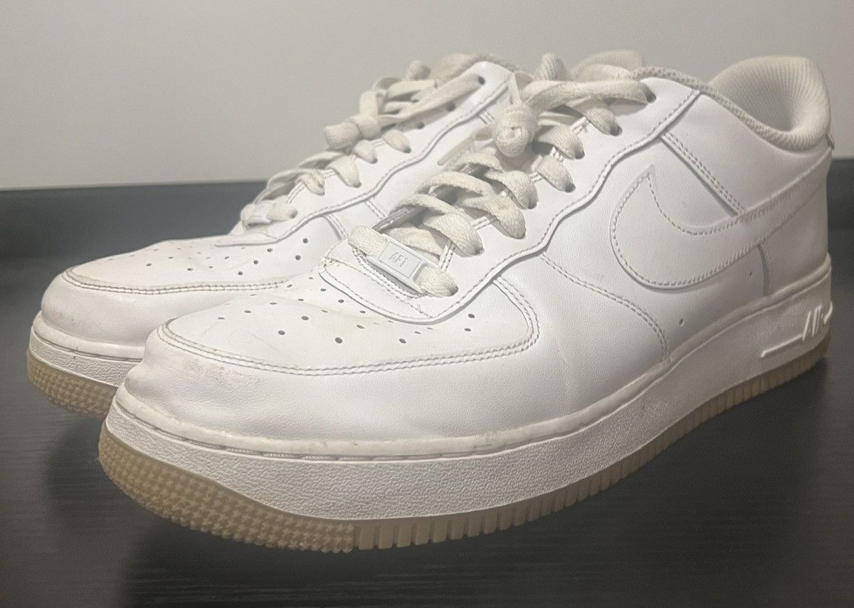 Nike SIZE 13 - Nike Air Force 1 Low White Gum Size US 13 / EU 46 - 1 Thumbnail
