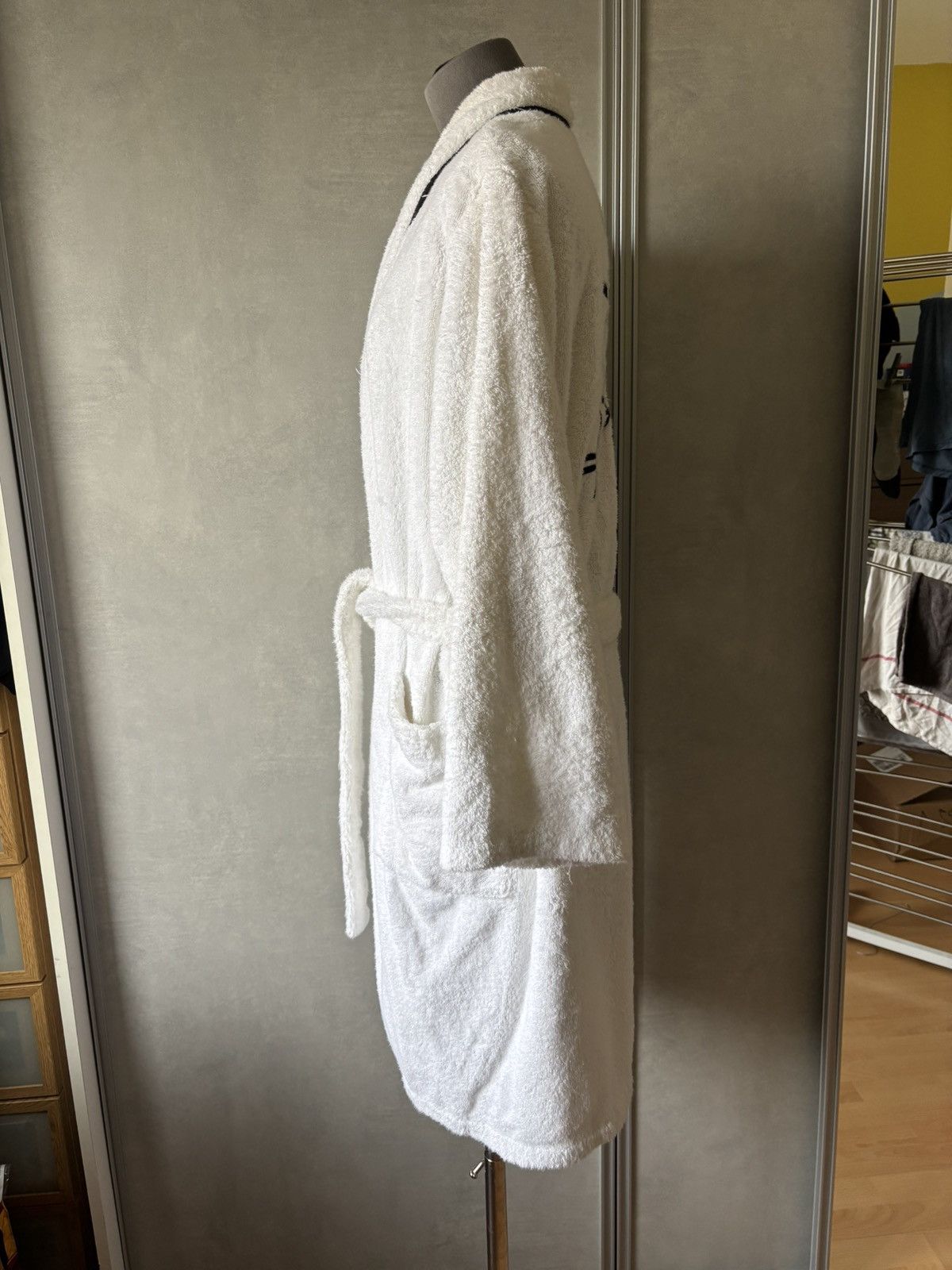 Dior CHRISTIAN DIOR Cotton bathrobe I love Dior Size M / US 6-8 / IT 42-44 - 3 Thumbnail
