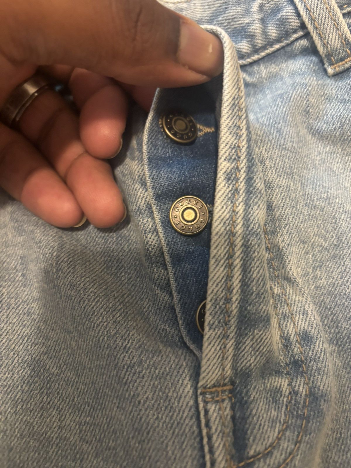Gucci Gucci Slim Fit Jeans Size US 36 / EU 52 - 10 Thumbnail