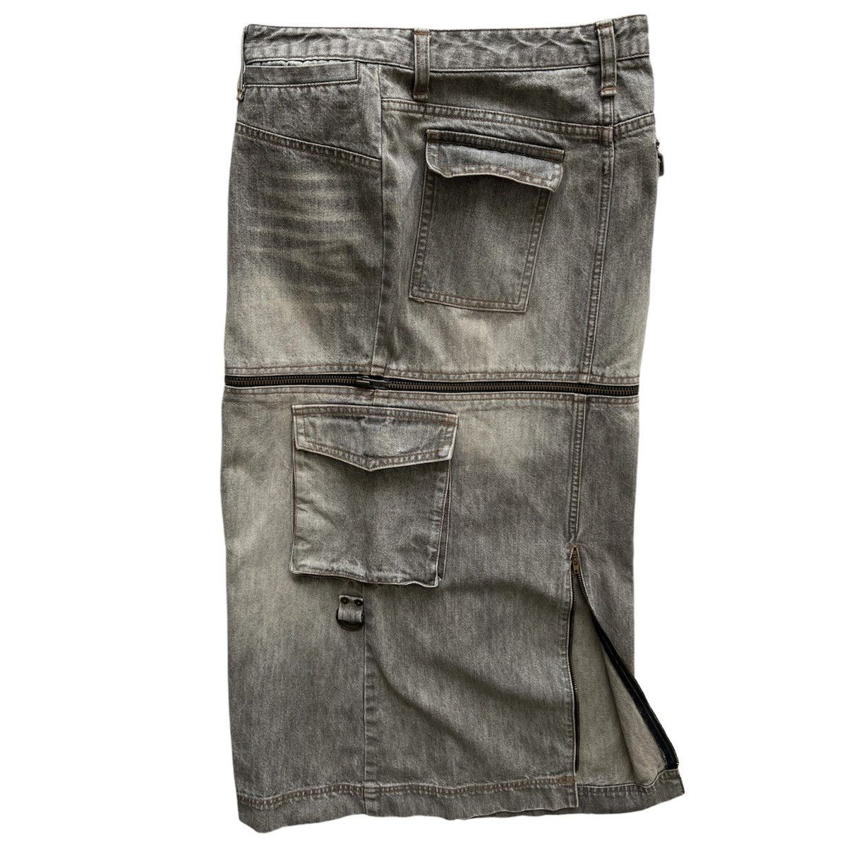 Japanese Brand × Le Grande Bleu (L.G.B.) ‘EDGE ON ALL’ 2WAYS CARGO JEANS Size 29" - 6 Thumbnail