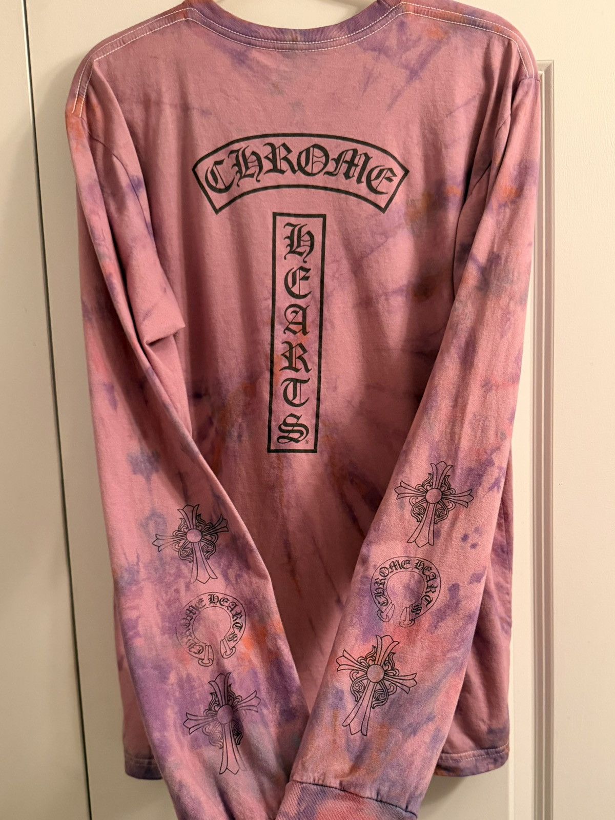 Chrome Hearts Chrome Hearts Custom Dyed Tattoo T Bar Long Sleeve Tee Large Size US L / EU 52-54 / 3 - 1 Thumbnail