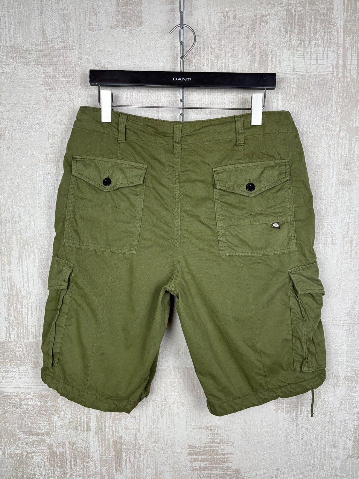 Pretty Green Pretty Green Army Cargo Bermuda Shorts Men's Size W 34 Size US 34 / EU 50 - 12 Thumbnail