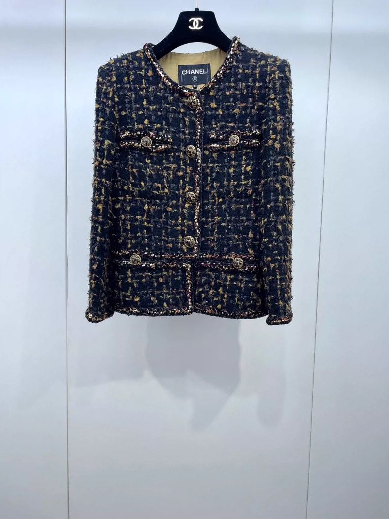 Chanel Chanel Egyptian series black gold narrow version jacket 250 Size XS / US 0-2 / IT 36-38 - 1 Thumbnail