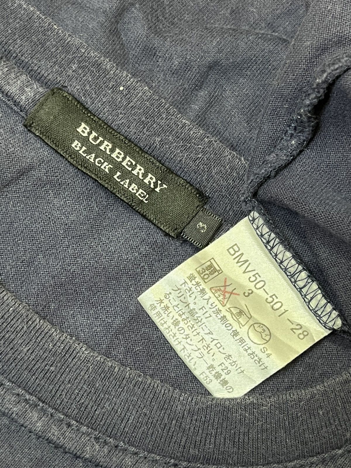 Burberry BURBERRY BLACK LABEL union jack flag tee shirts Size US M / EU 48-50 / 2 - 14 Thumbnail