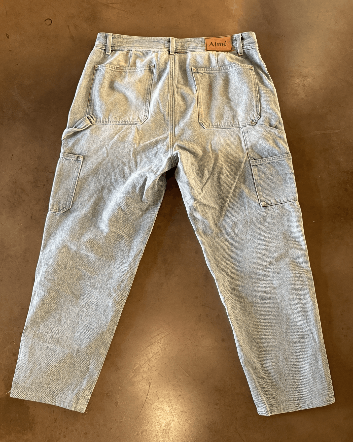 Aime Leon Dore Aimé Leon Dore Denim Carpenter Pant 'Light Wash' Size US 36 / EU 52 - 3 Thumbnail