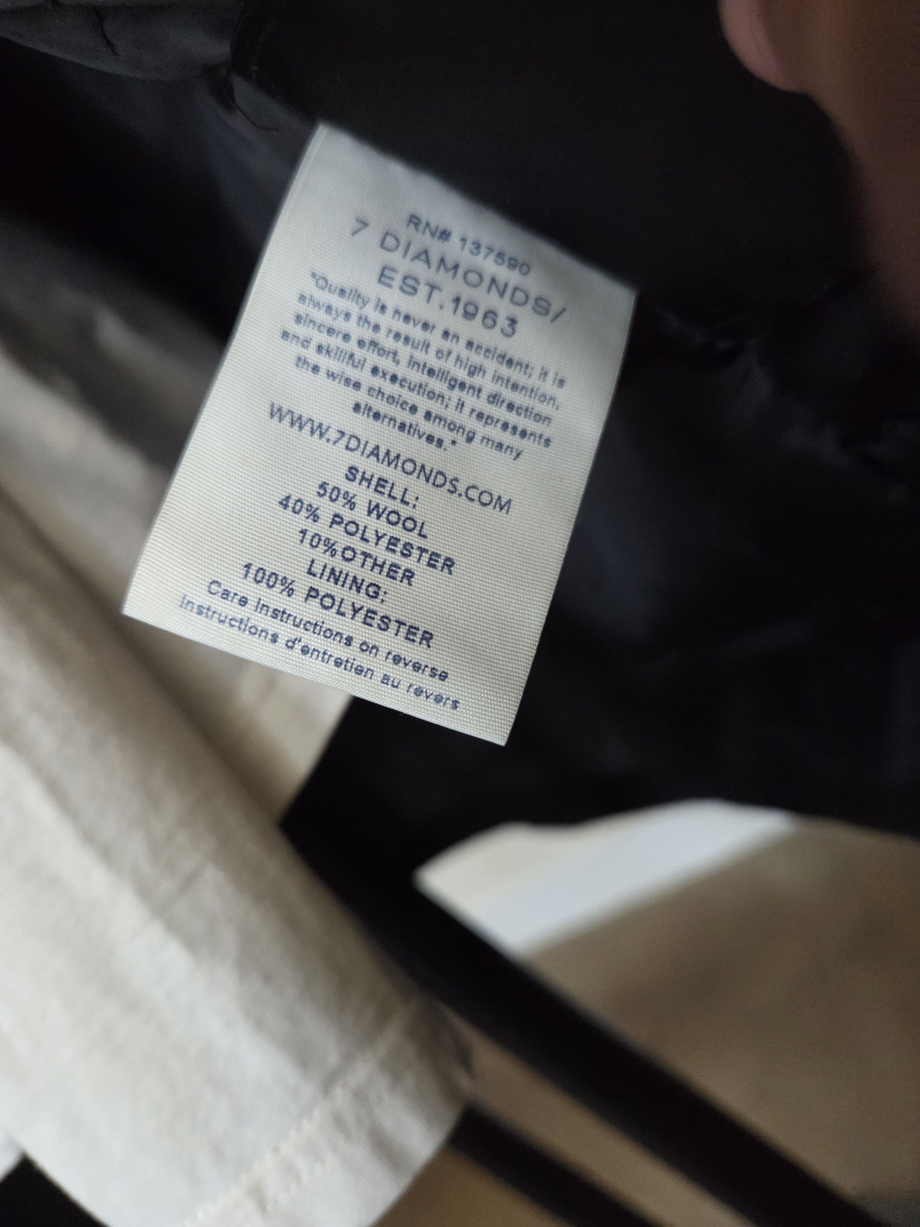 7Diamonds 7Diamonds wool coat no liner Size US L / EU 52-54 / 3 - 5 Thumbnail