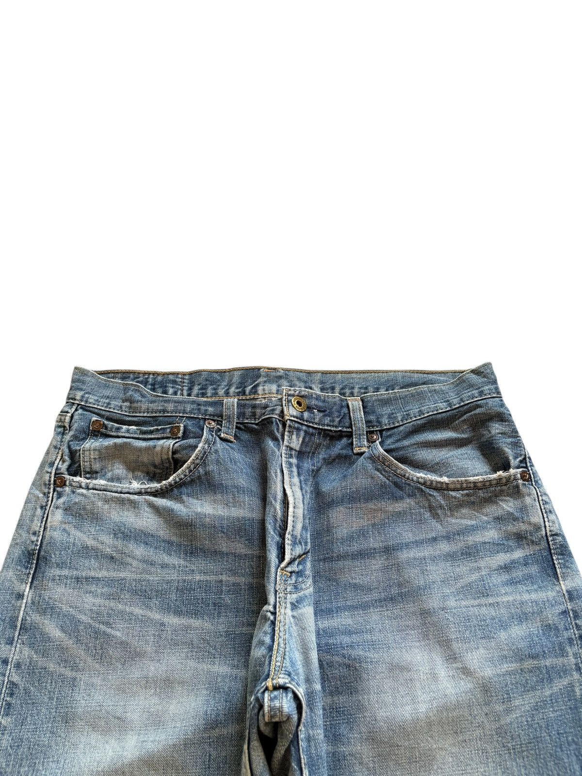 Levi's Vintage 90s Levis 504 Faded Wash Baggy Jeans Size US 33 - 4 Thumbnail
