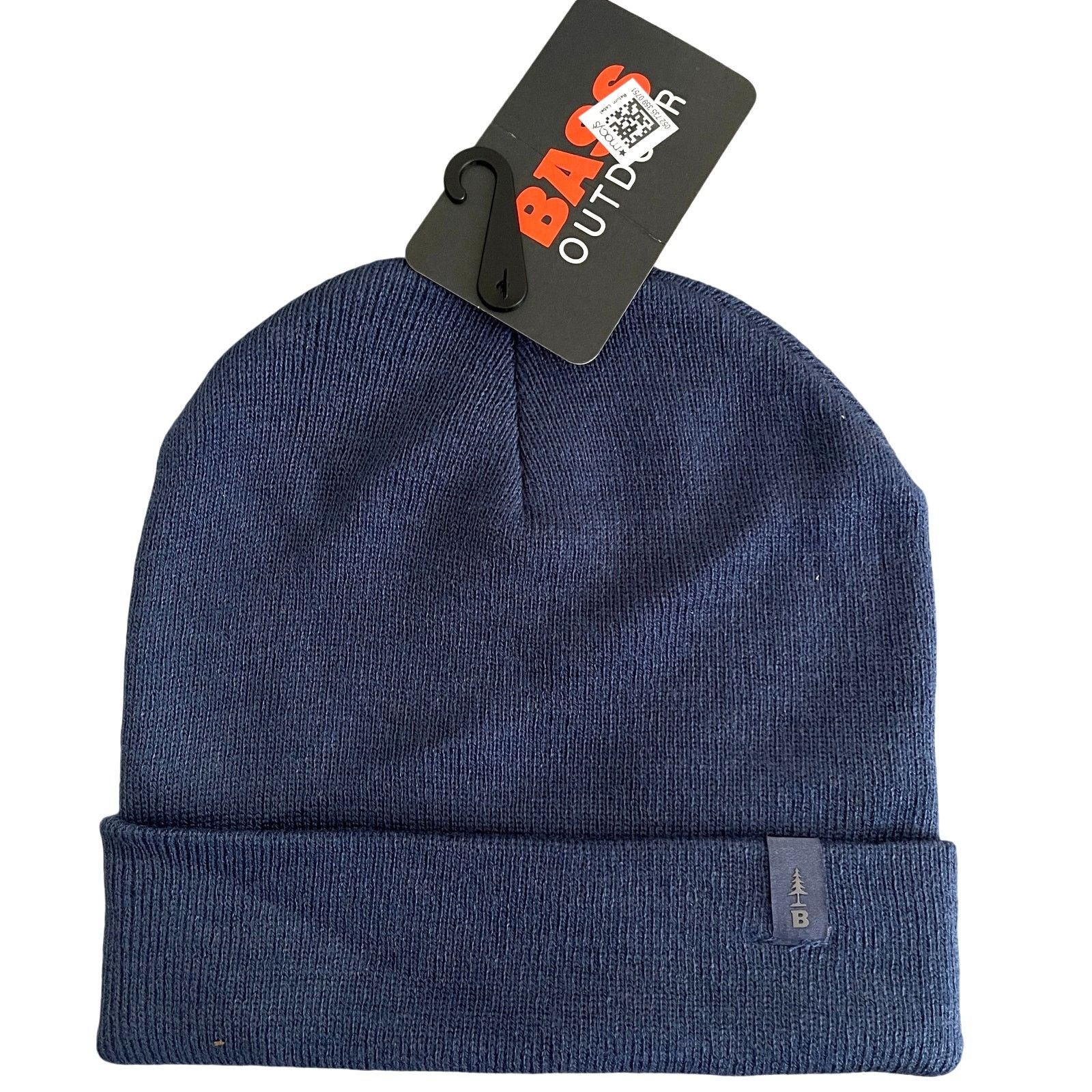 Bass Bass Outdoor Men's Rib Knit Beanie Hat Indigo Blue One Size Size ONE SIZE - 1 Thumbnail