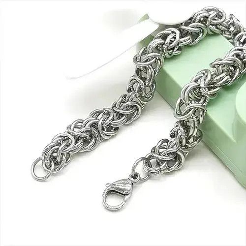 Jewelry Byzantine Chain Bracelet Size ONE SIZE - 2 Thumbnail