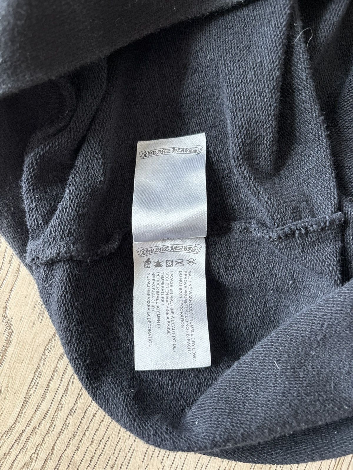 Chrome Hearts Chrome Hearts Monogram Verticle Logo Zip Up Hoodie Size US XS / EU 42 / 0 - 11 Thumbnail