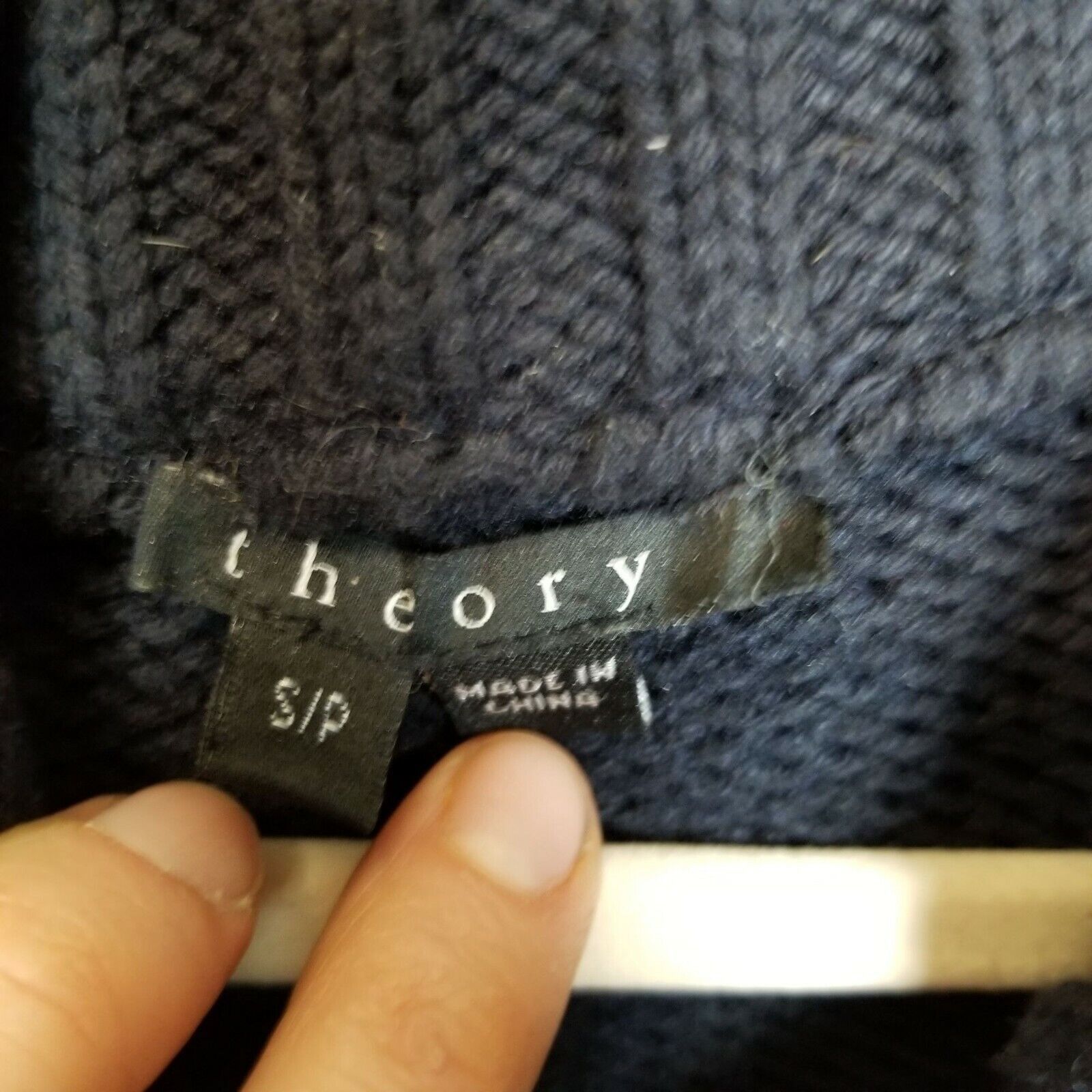 Theory Theory Womens Bobbie Wool Cashmere Cardigan Sweater Preppy S Size S / US 4 / IT 40 - 6 Thumbnail