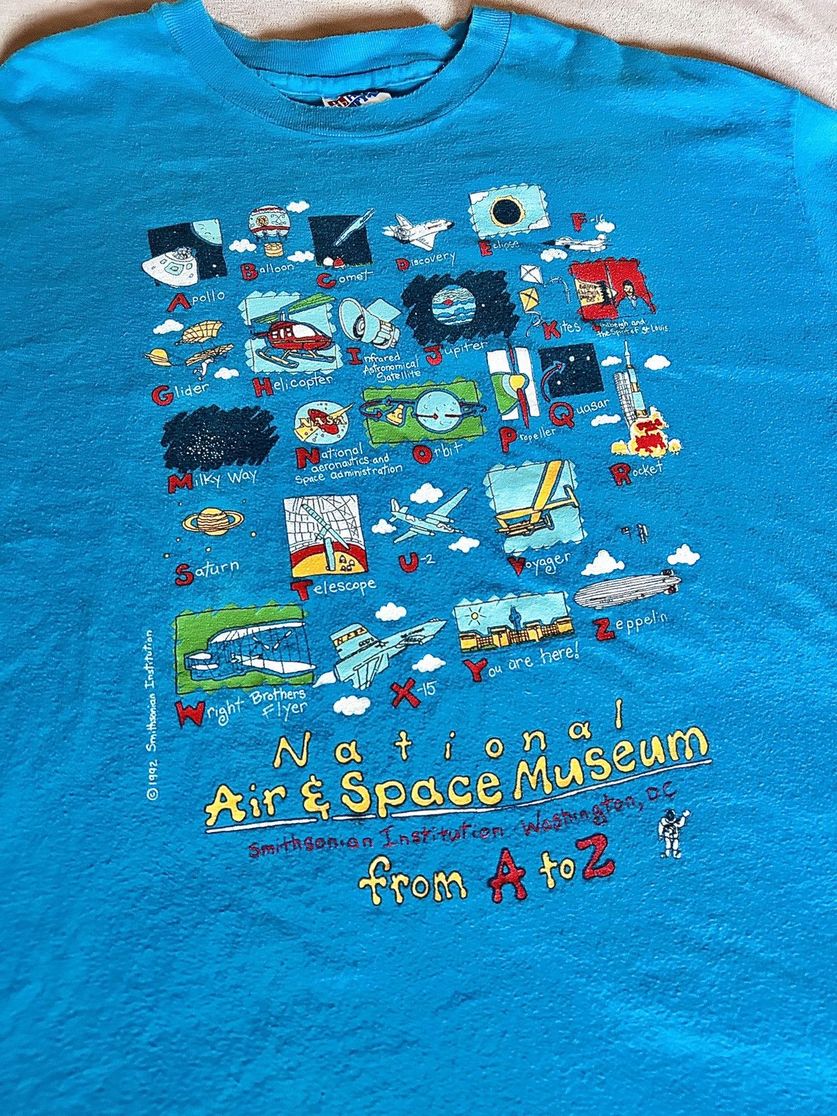 Vintage Vintage National Air and Space Museum Tee - XL Size US XL / EU 56 / 4 - 3 Thumbnail