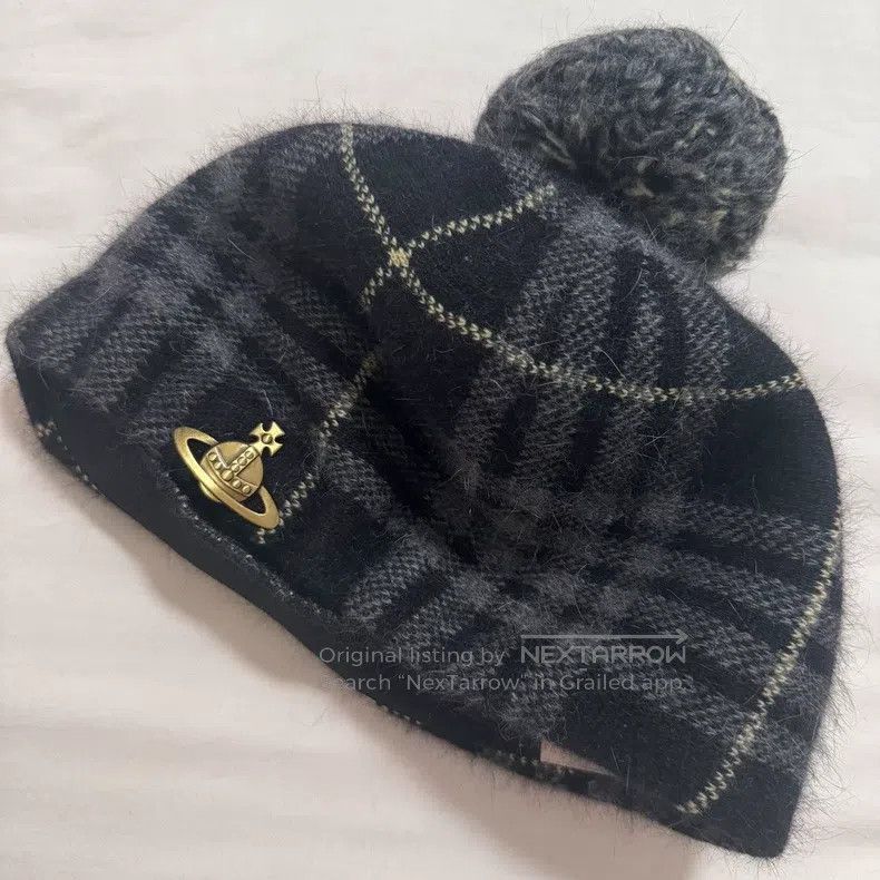 Vivienne Westwood Vivienne Westwood Plaid Beret, Cloche Hat, Painter's Hat Size ONE SIZE - 2 Thumbnail