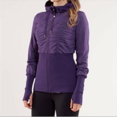 Lululemon In Stride Jacket - Heathered Concord Grape / Concord