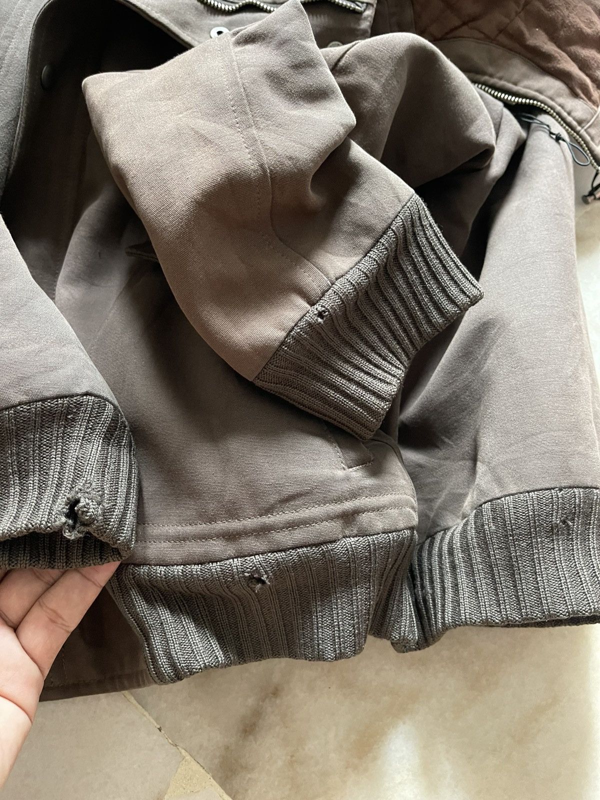 Hussein Chalayan Hussein Chalayan Hooded Bomber Jacket AW05 -"In Shadows" #98 Size US M / EU 48-50 / 2 - 18 Thumbnail