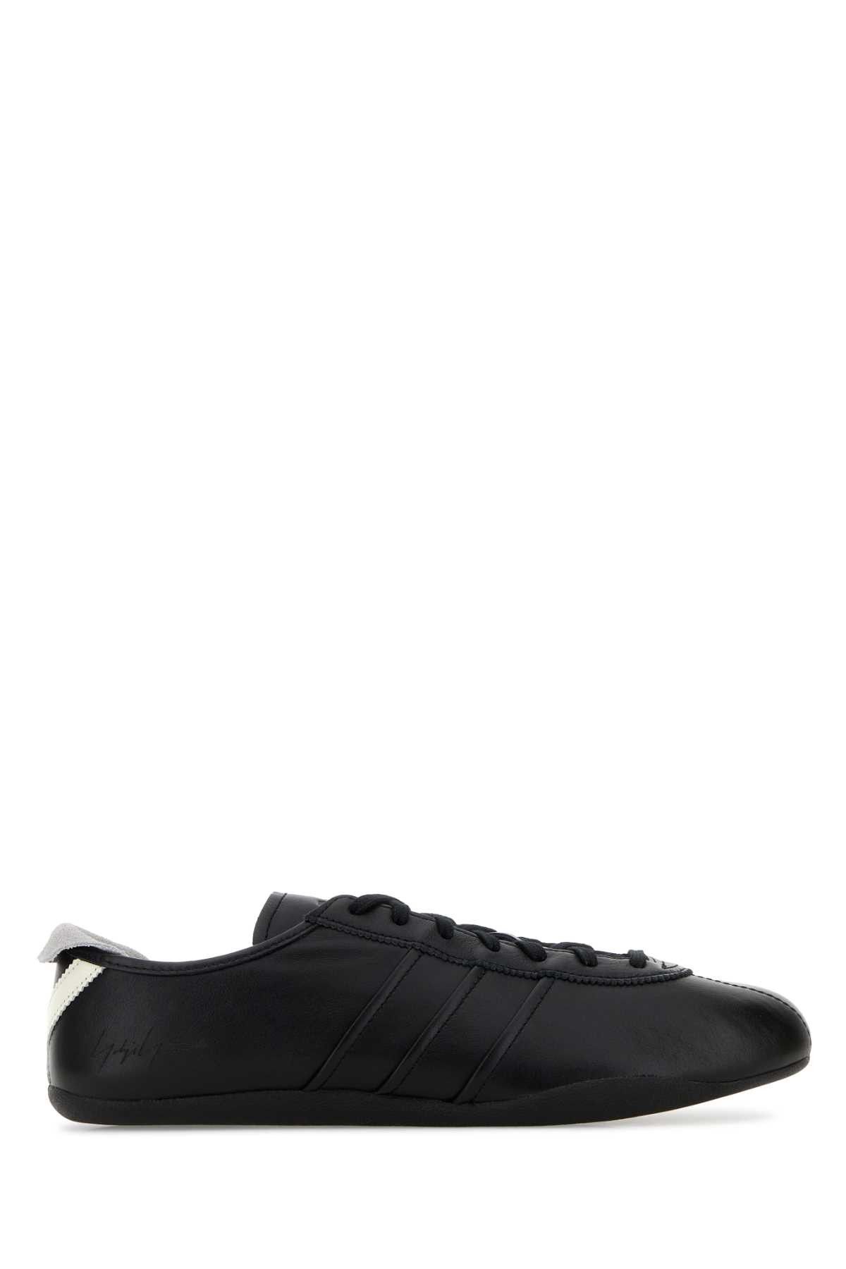 Y-3 Black Leather Tokyo Sneakers Size US 11 / EU 44 - 1 Thumbnail