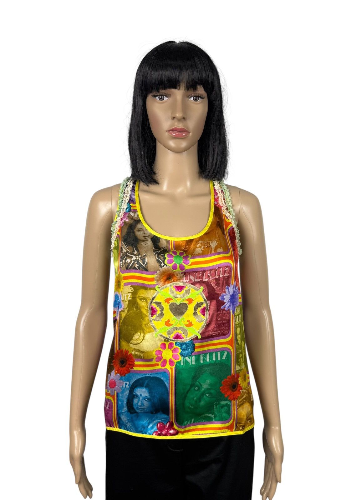 Manish Arora Manish Arora Silk Blouse Tank Top Printed size M Size M / US 6-8 / IT 42-44 - 1 Thumbnail
