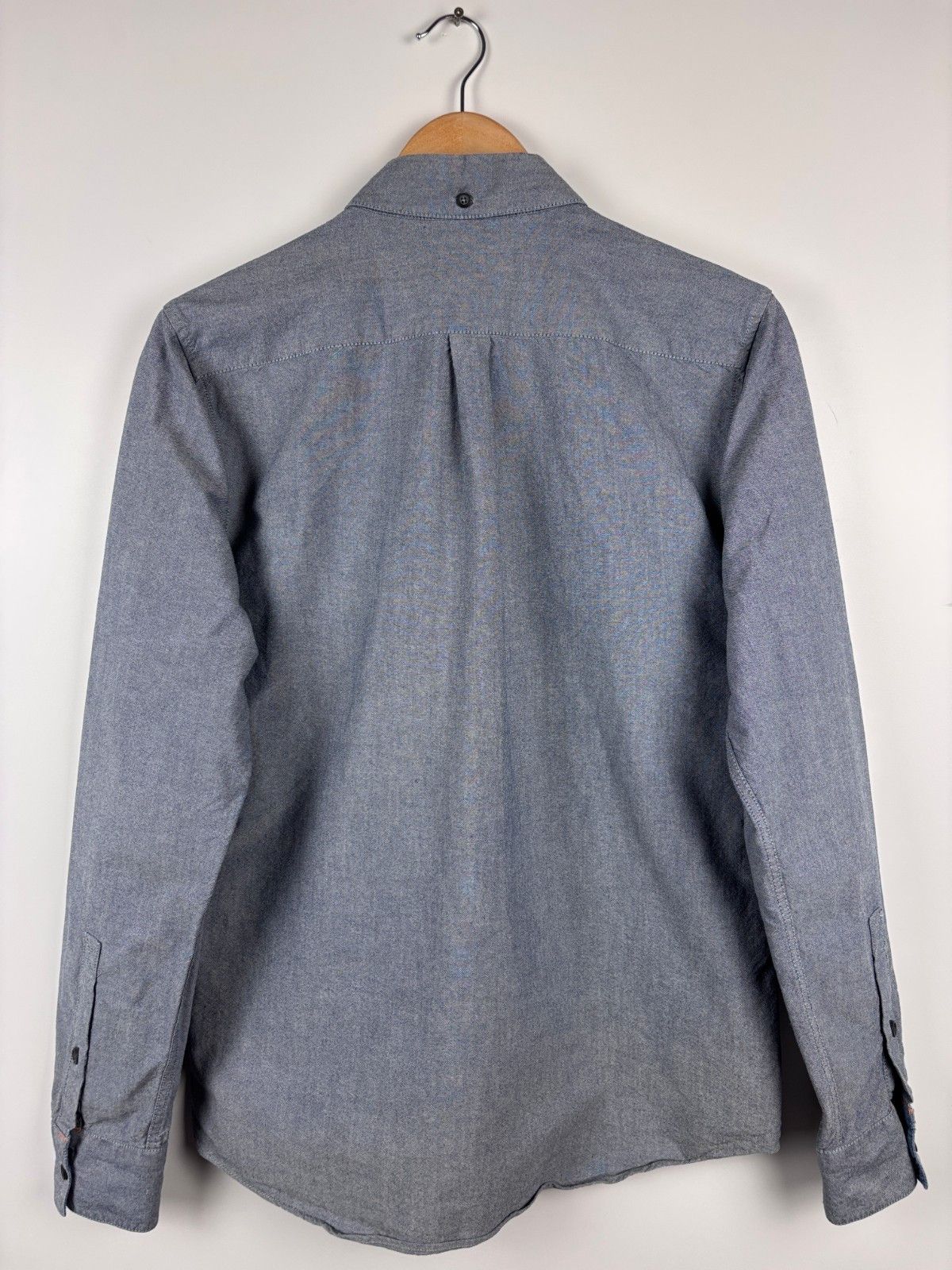 Nudie Jeans Nudie Jeans Chambray Denim Shirt Organic Cotton Blue Size S Size US S / EU 44-46 / 1 - 4 Thumbnail