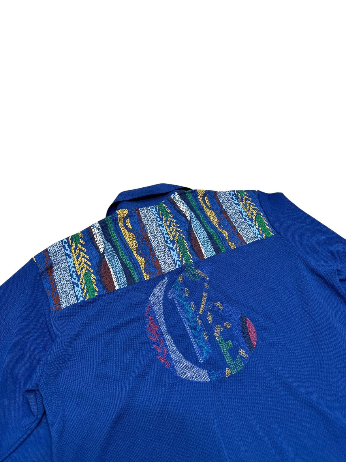 Coogi Vintage 90s Coogi longsleeve Polo shirt embroidered 3D Size US XXL / EU 58 / 5 - 4 Thumbnail
