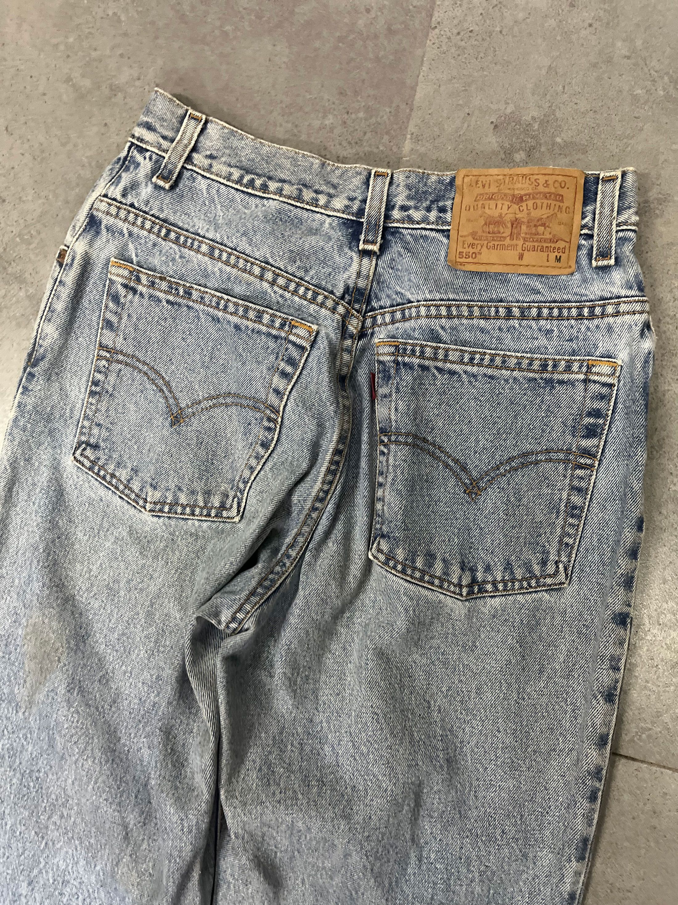 Levi's × Levi's Vintage Clothing Levis 550 Relaxed Fit Tapered Leg Size US 27 - 6 Thumbnail
