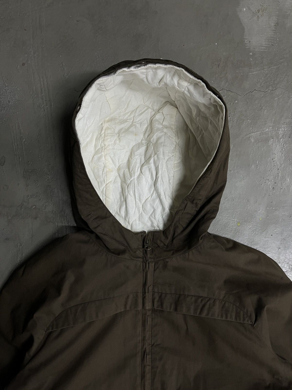 Vintage Marine Military Side Buckle Back Pocket Work Hoodie Jacket Size US M / EU 48-50 / 2 - 3 Thumbnail