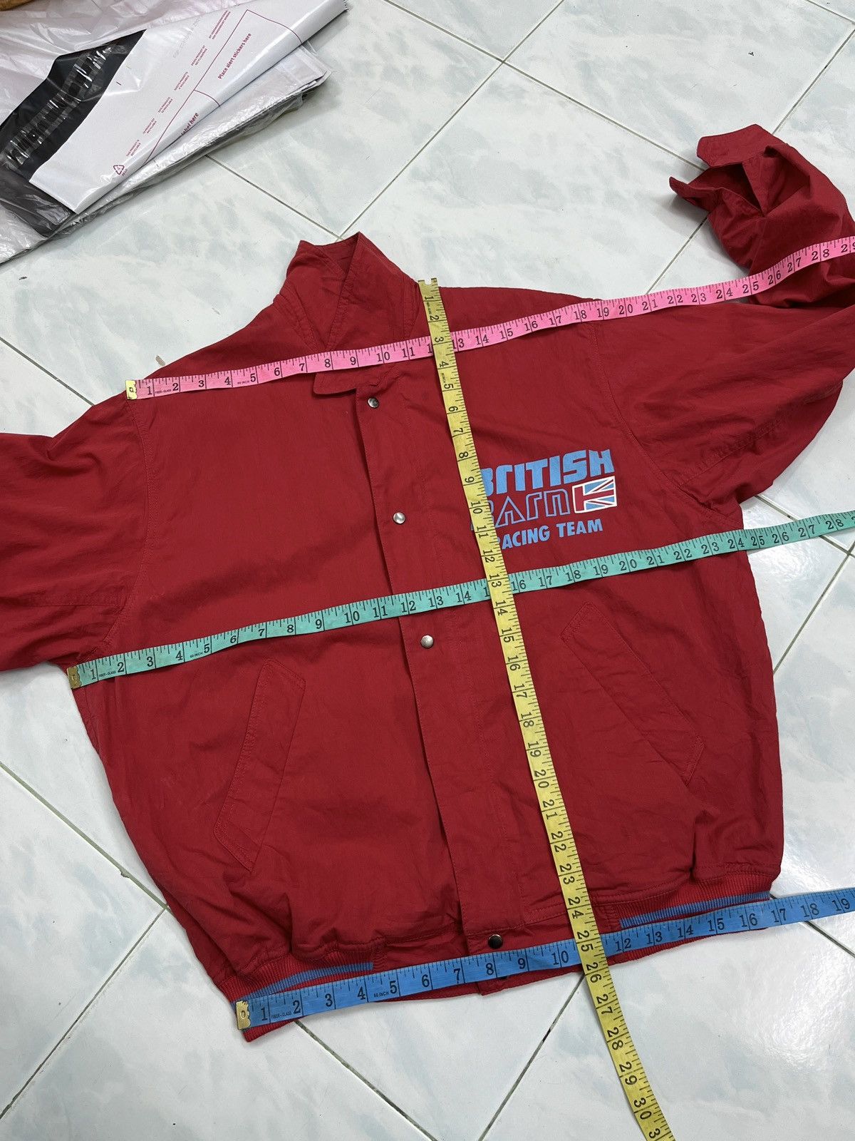 Japanese Brand × Vintage 🔥🔥🔥STEALS VTG BRITISH BARN RACING TEAM JACKET Size US M / EU 48-50 / 2 - 13 Thumbnail