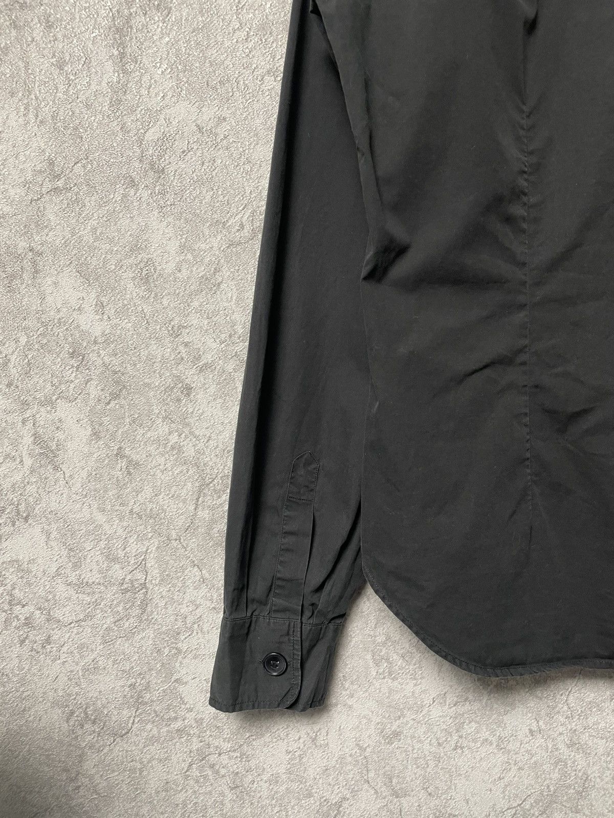 Dolce & Gabbana Vintage Dolce Gabbana D&G Black Slim Fit Long Sleeve Shirt Size US L / EU 52-54 / 3 - 17 Thumbnail