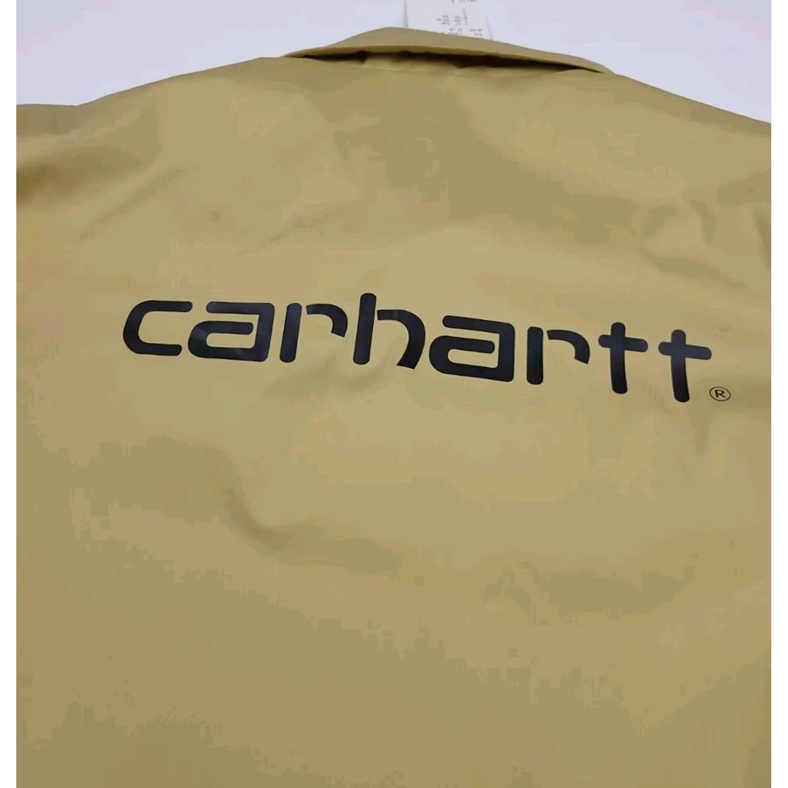 Carhartt VINTAGE Carhartt Lined Windbreaker Jacket Men L Gold Very Rare Sample NWT Coach Zip Front Size US L / EU 52-54 / 3 - 4 Thumbnail