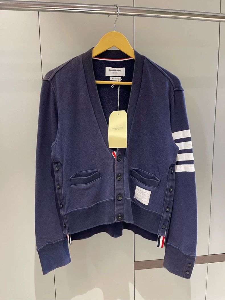 Thom Browne Thom Browne Cashmere cardigan sweater Size US XS / EU 42 / 0 - 1 Thumbnail