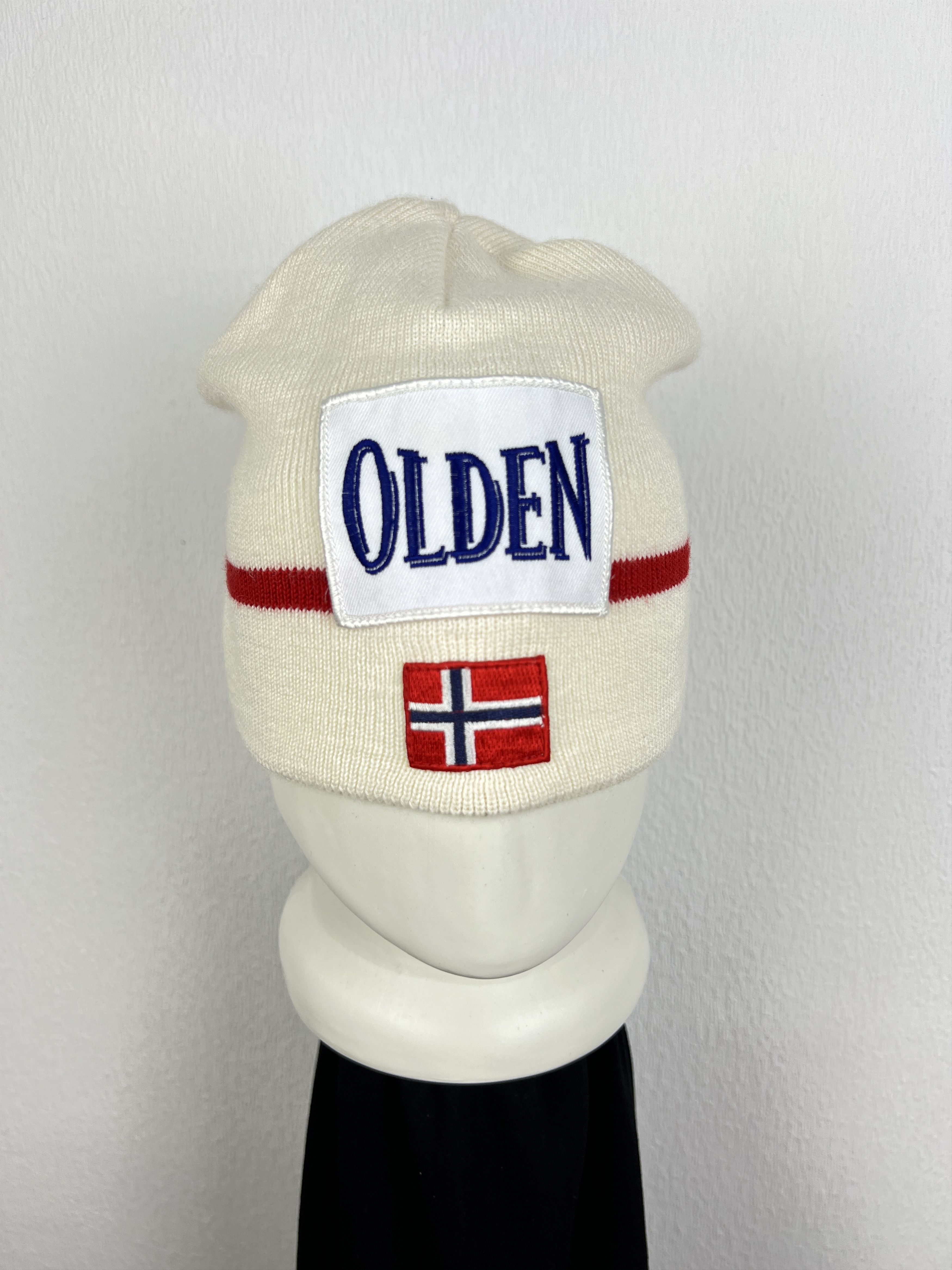 Vintage Swix Beanie Hat Ski Cap Biathlon Lined Norway Flag Sport Size ONE SIZE - 2 Thumbnail