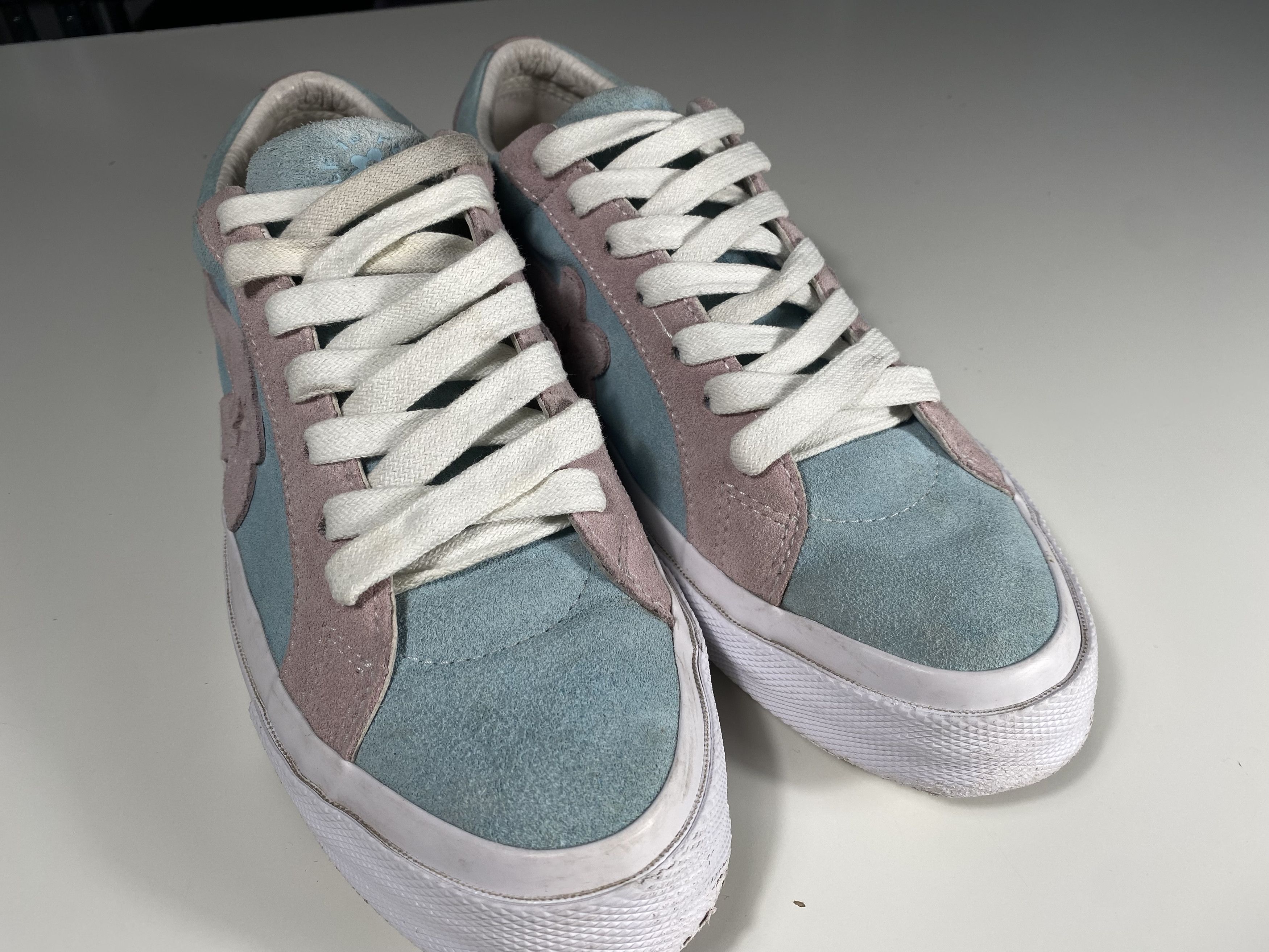 Golf le Fleur Golf le Fleur x Converse One Star "Plume" Suede Sneakers Size US 9.5 / EU 42-43 - 3 Thumbnail
