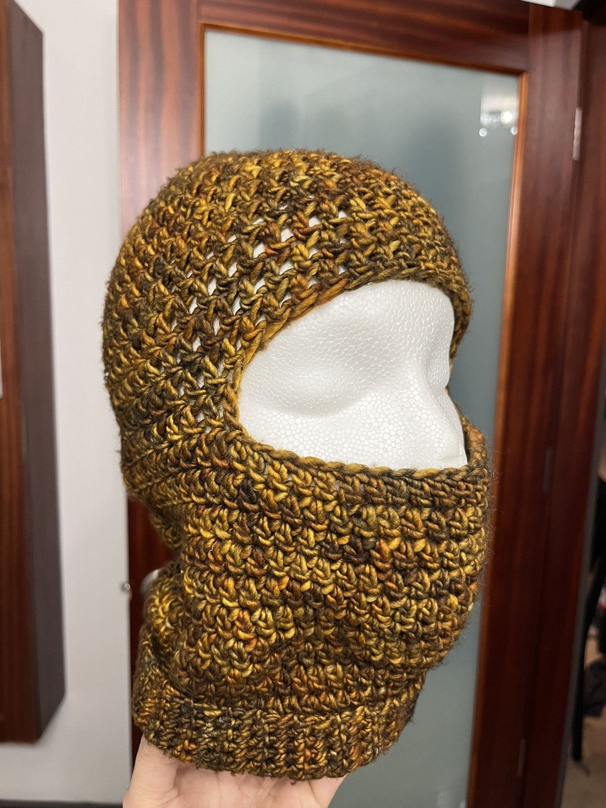 Handmade Merino Wool Balaclava Size ONE SIZE - 1 Thumbnail
