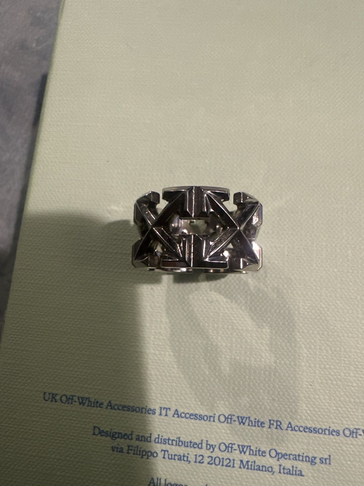 Off-White Off-White Ring Size ONE SIZE - 9 Thumbnail