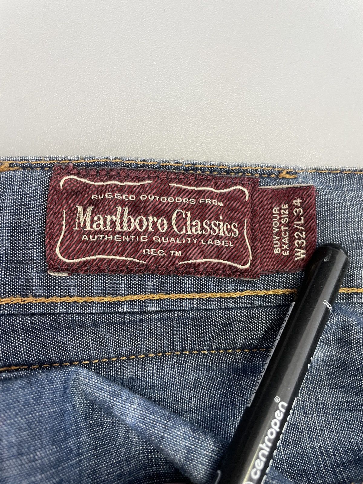Marlboro Classics Vintage Marlboro Classics Bootcut Jeans Heritage Workwear Size US 32 / EU 48 - 15 Thumbnail