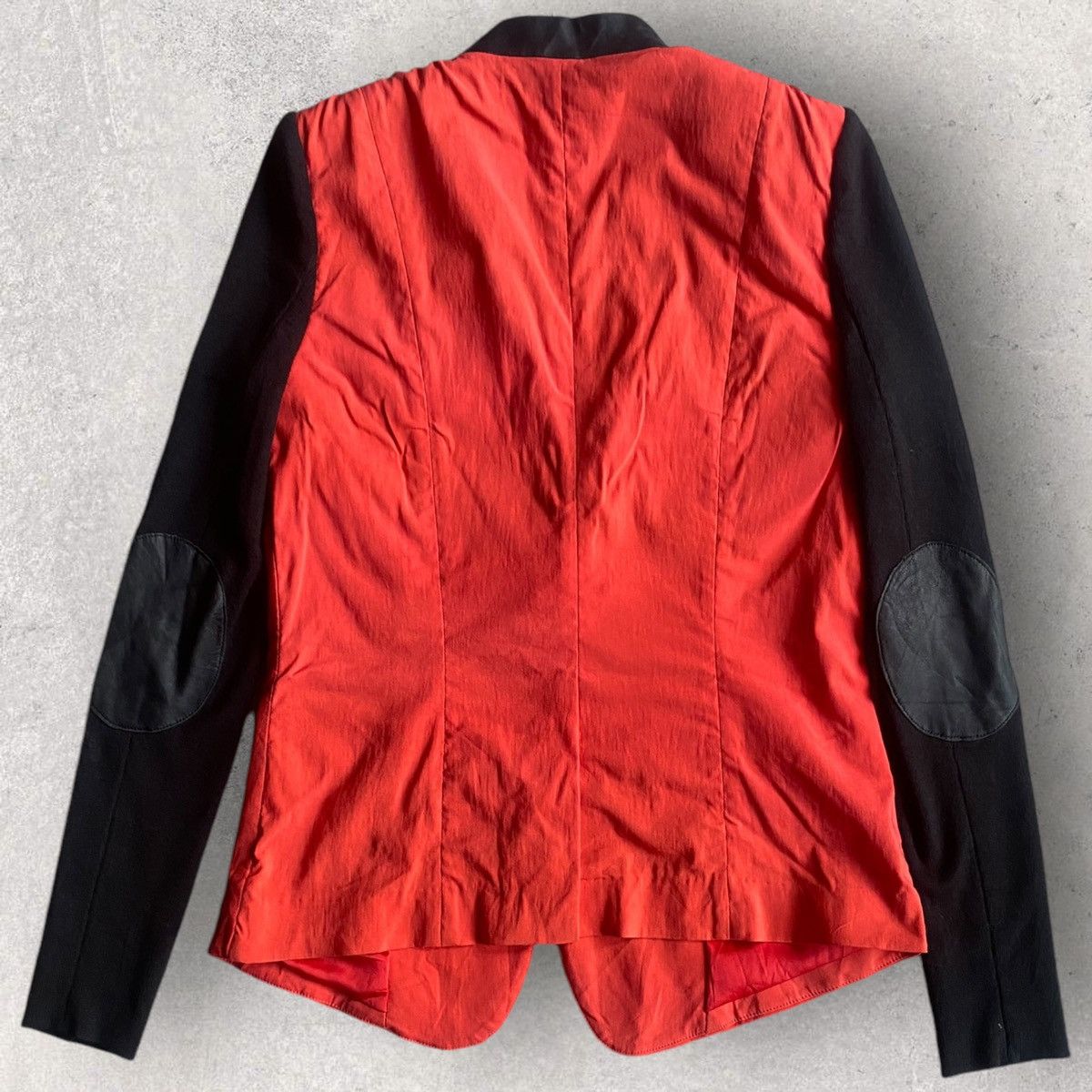 Helmut Lang Helmut Lang Contrasts Collar And Sleeve Blazer Size S / US 4 / IT 40 - 3 Thumbnail