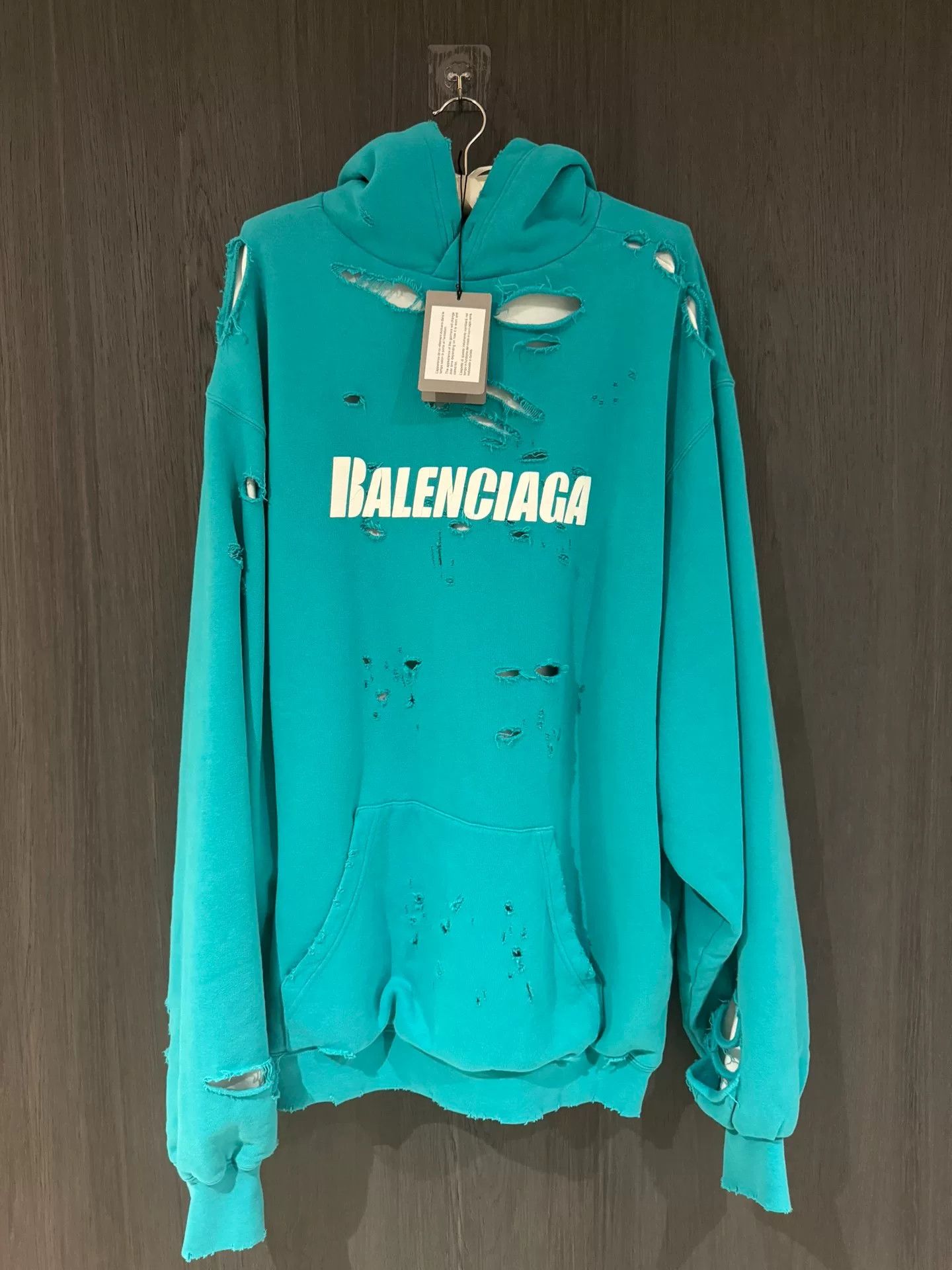 Balenciaga Balenciaga Oversized Hoodie with Tags Size US XS / EU 42 / 0 - 1 Thumbnail