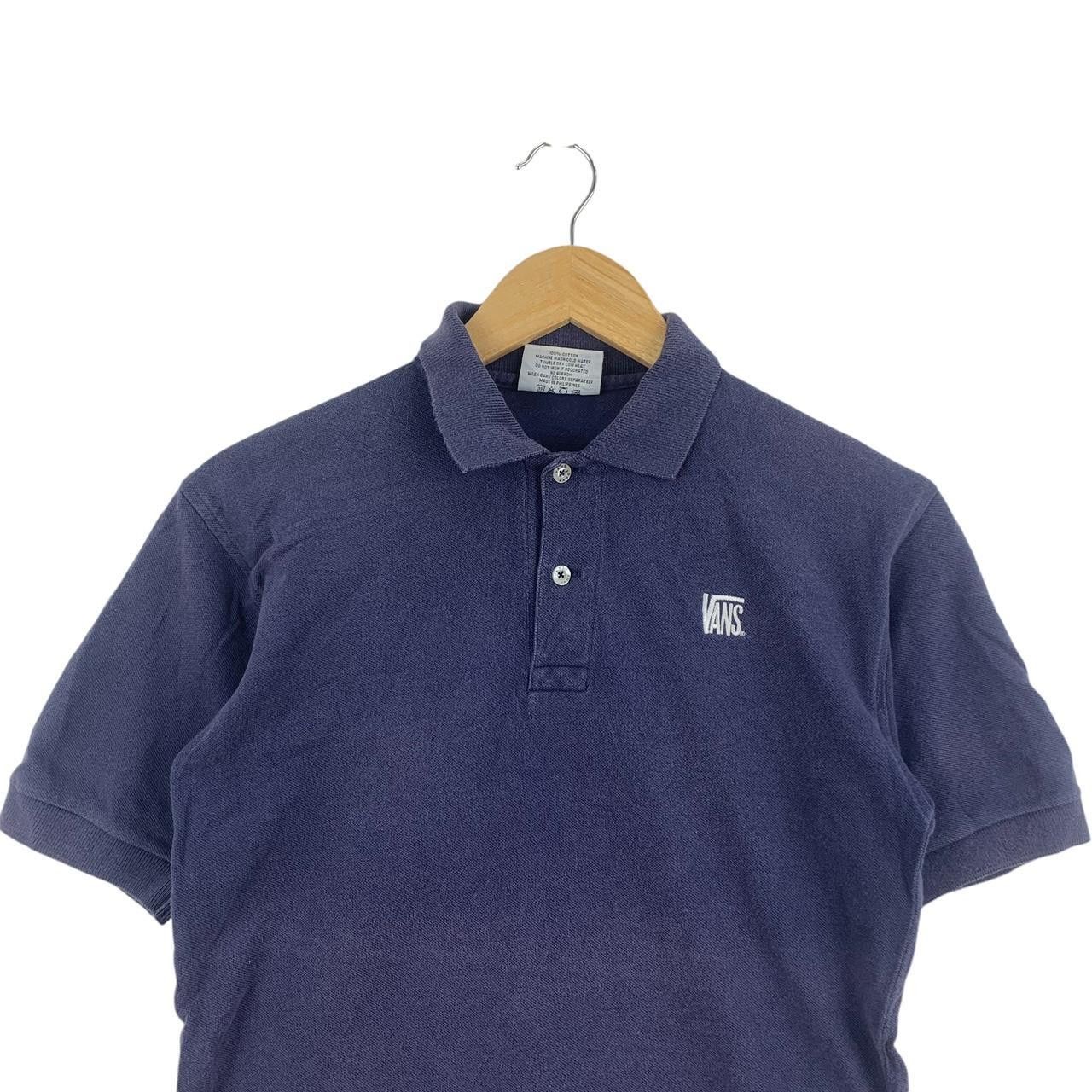 Vintage Vintage VANS OFF THE WALL Skateboard Polo Tee Shirt Size US M / EU 48-50 / 2 - 2 Thumbnail