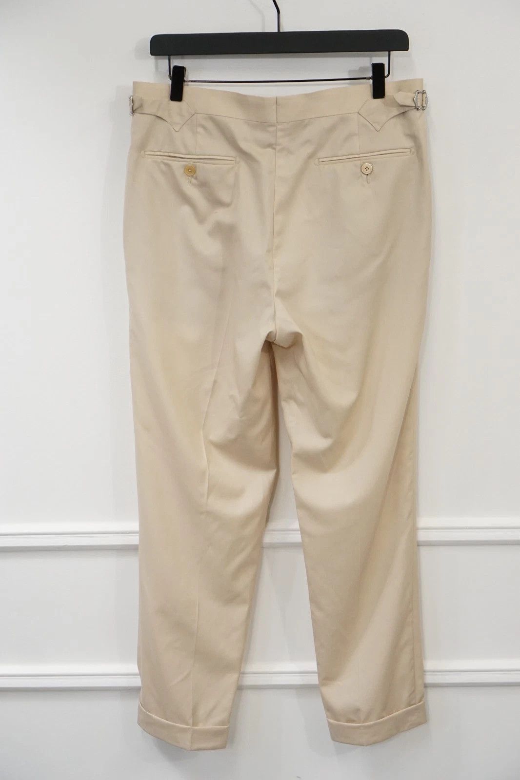 Suitsupply Men Suitsupply Pants Wool & Cashmere Beige Size 24 UK/US38S Size 38S - 2 Thumbnail