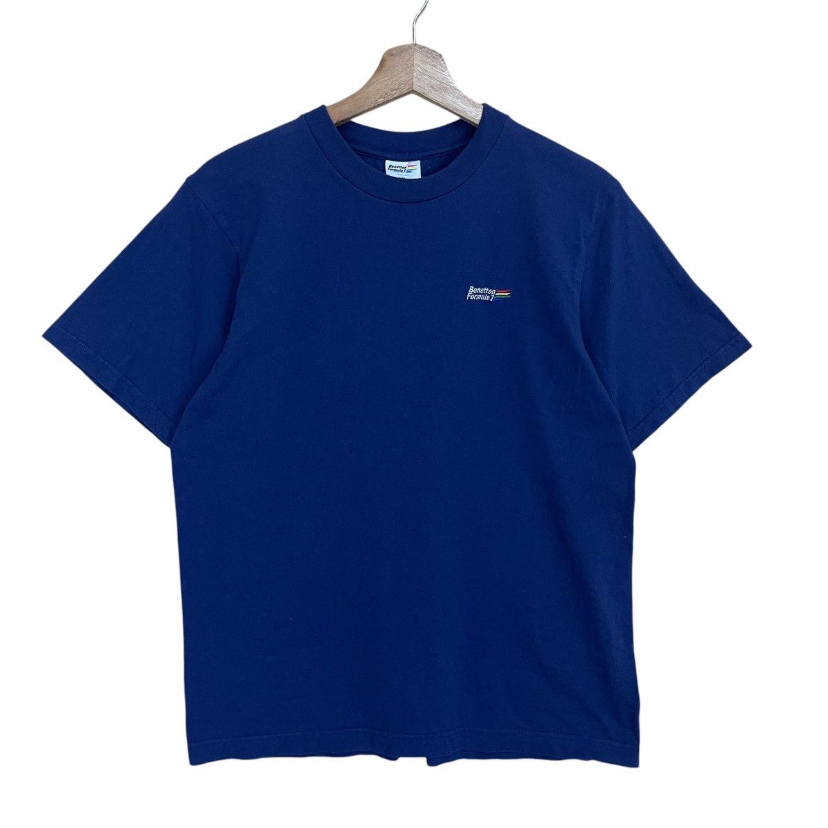 Benetton Vintage 90’s Benetton Formula 1 Racing Team Shortsleeve Tee Size US M / EU 48-50 / 2 - 1 Thumbnail