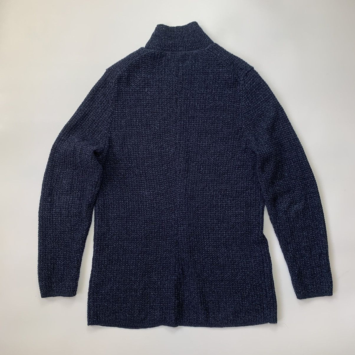 Other Falconeri Sweater Cardigan Blazer in Dark Blue 52 Italy Size 42R - 8 Thumbnail