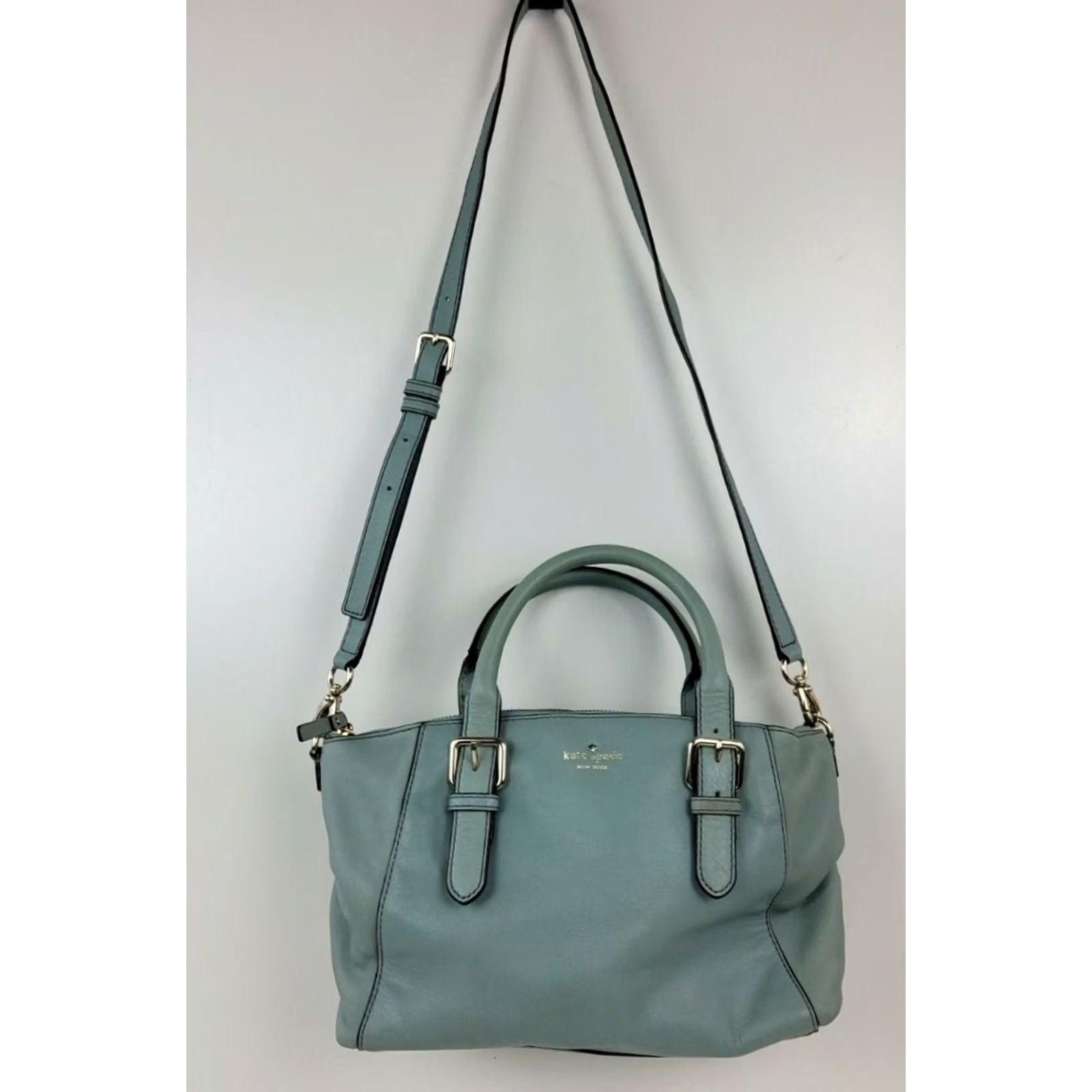 Brighton kate spade Brighton Park Small Sloan Satchel Crossbody Handbag Lt Blue Bag Size M / US 6-8 / IT 42-44 - 3 Thumbnail