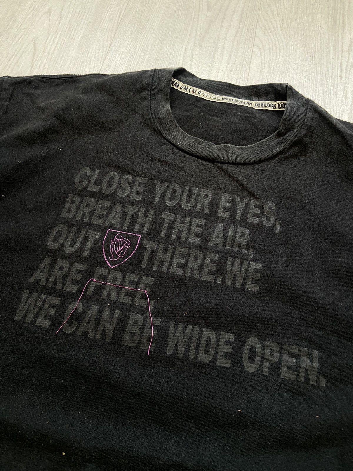 Devilock × If Six Was Nine Vintage 2000’s Devilock ‘Freedom Poem’ Tshirt Size US XL / EU 56 / 4 - 2 Thumbnail