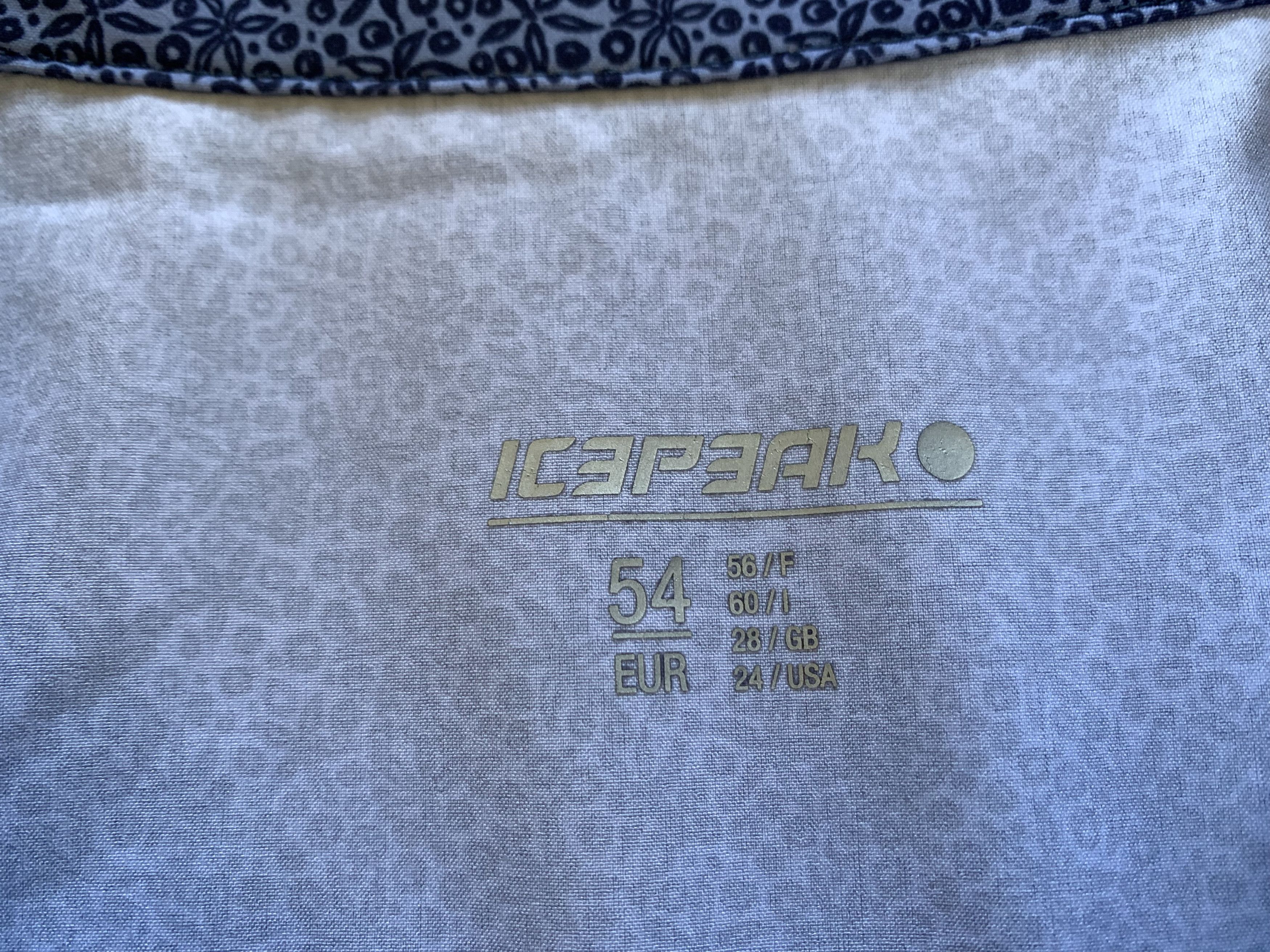 Other Icepeak Womens Light Breatheble Treking Short Sleeve Shirt Size XXL / US 16-18 / IT 52-54 - 7 Thumbnail