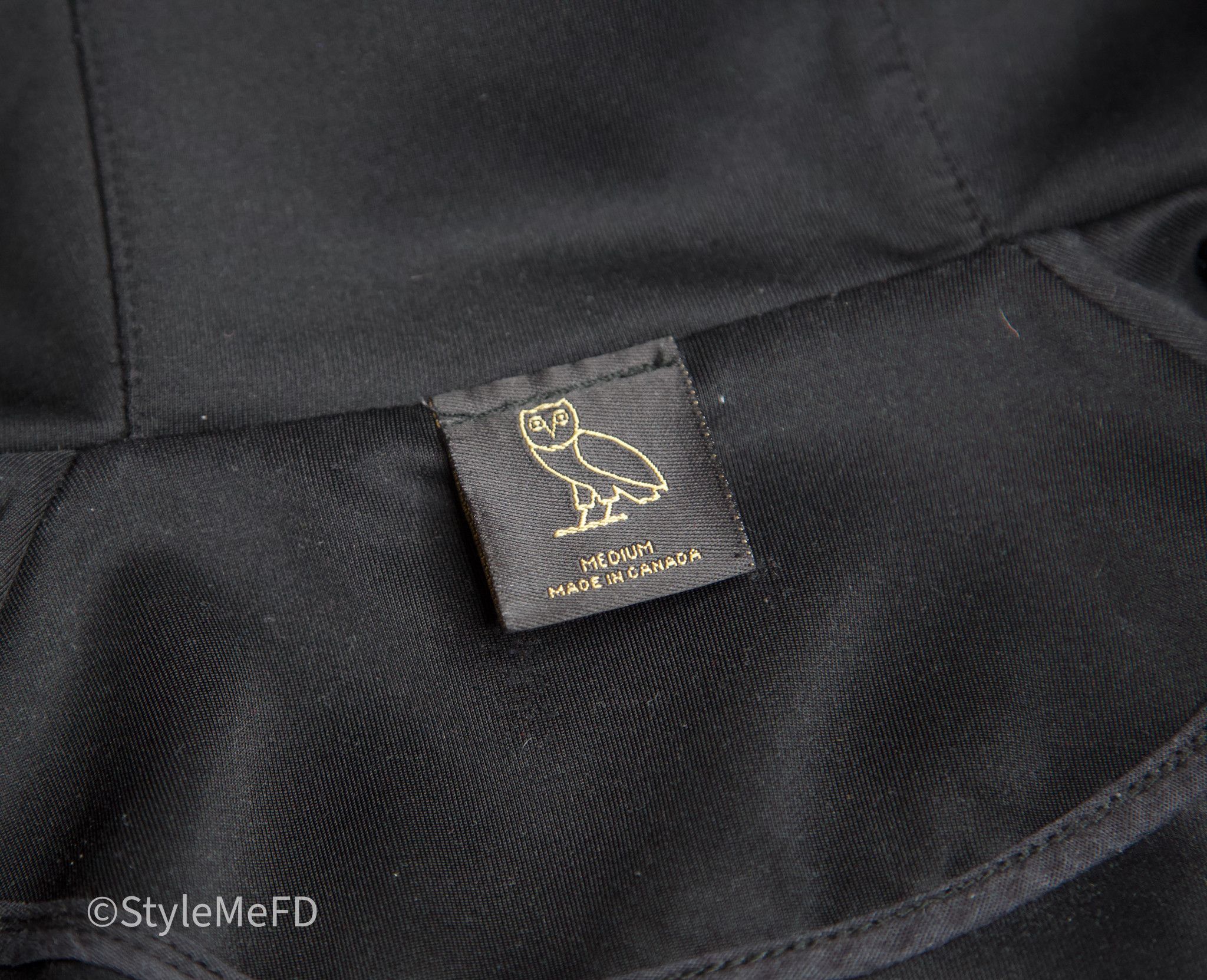 October's Very Own Men's OVO Black Track Style Zip-Up Sweater Size US M / EU 48-50 / 2 - 7 Thumbnail